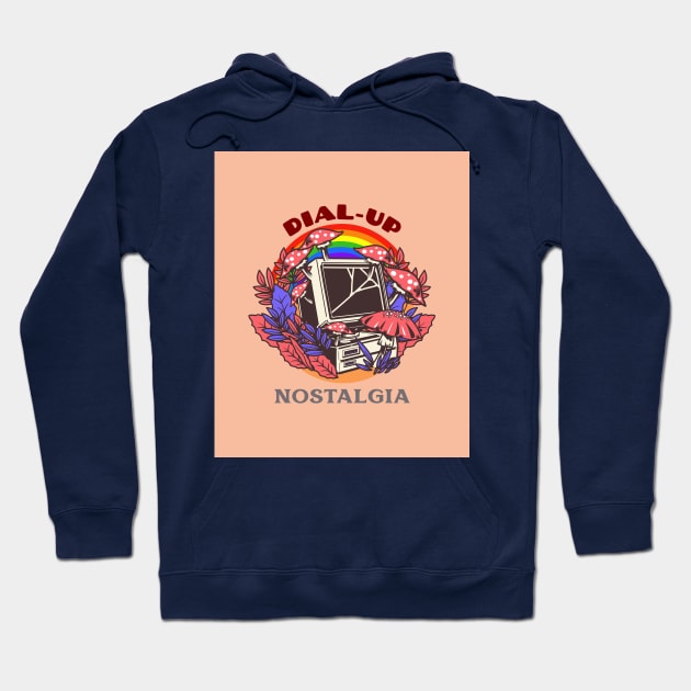 Dial-Up Nostalgia Hoodie by t3style